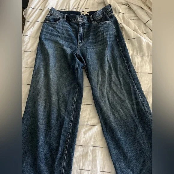 Madewell Superwide-leg Jeans sz 31 - Picture 2 of 6